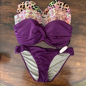 Victoria’s Secret 36DD bandeau swimsuit bikini